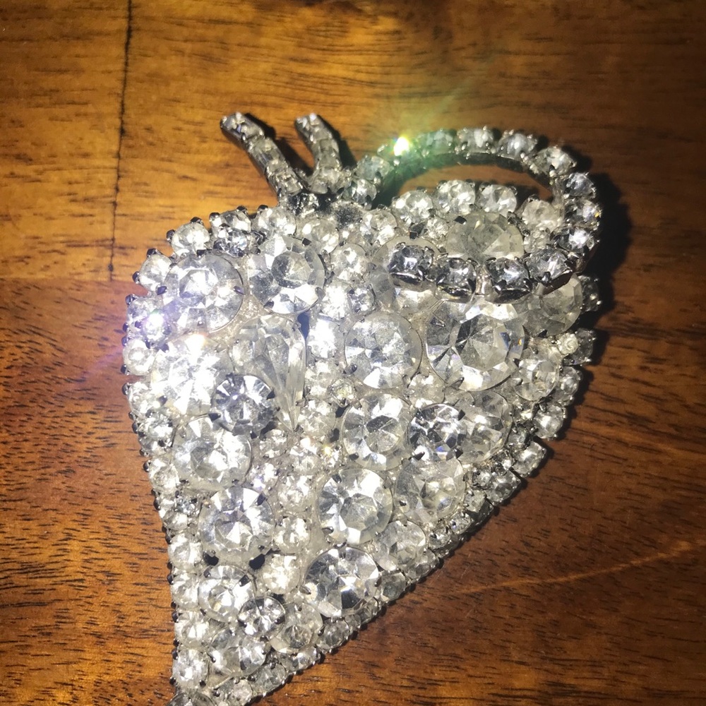 Vintage Rhinestone Brooch